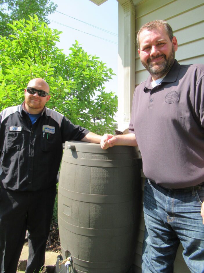 June 2 Huntertown gets 100 more free barrels to collect rainwater